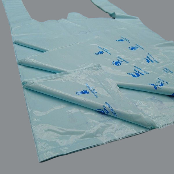 Custom Printed PVA Water Soluble Packaging Shopping Bags