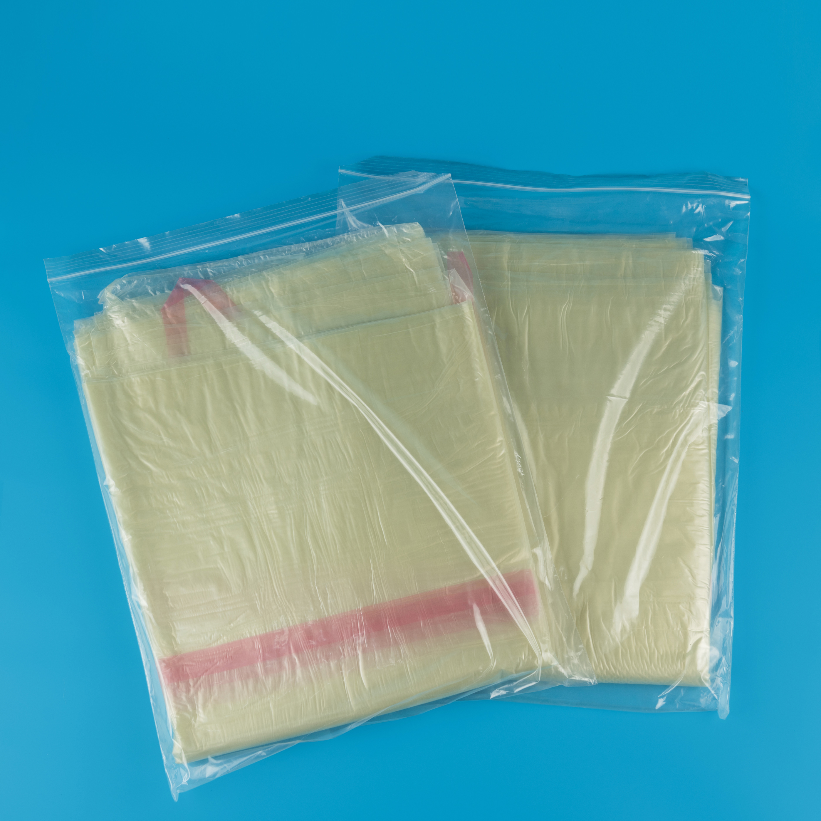 Disposable PVA Hot Water Soluble Washing Laundry Bags